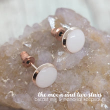 Load image into Gallery viewer, Rose Gold Coloured Steel Earrings